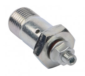 Hohlschraube 1/2"  mit einstellbarer Drossel 